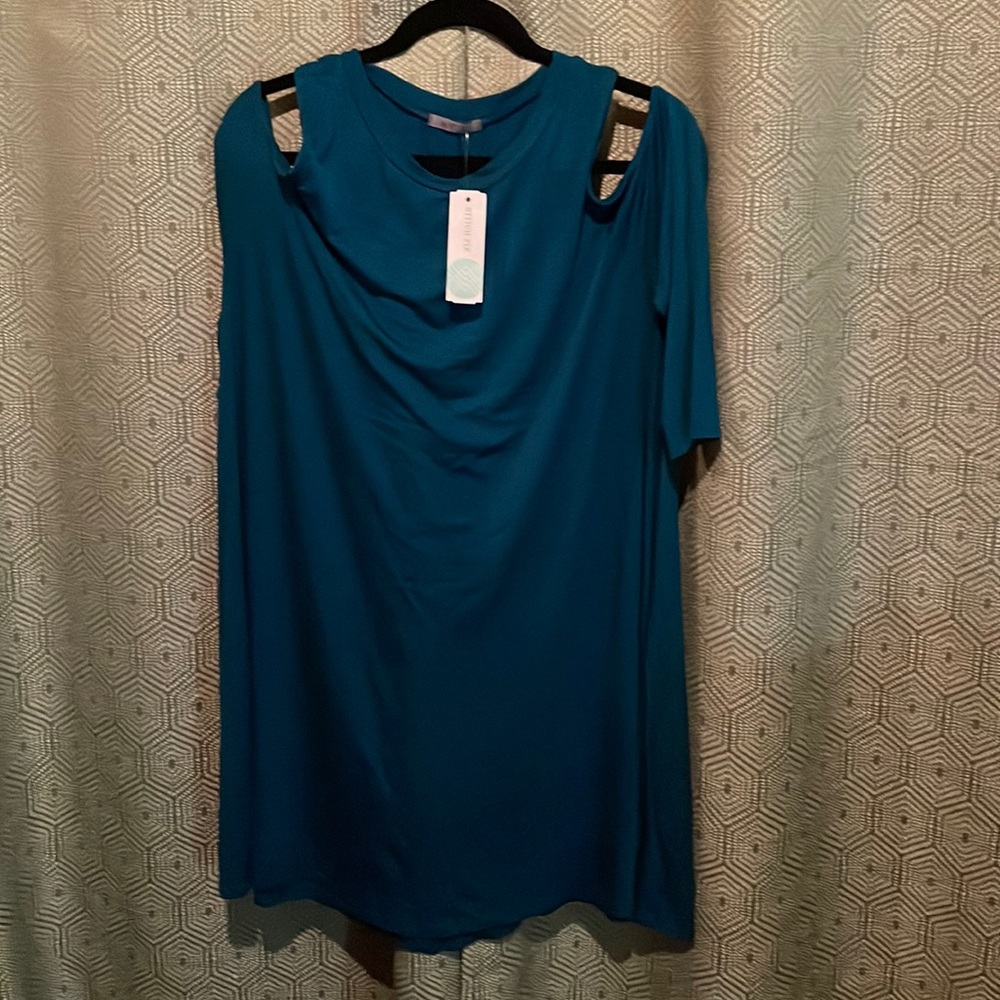 Stitch Fix Jolie Bia Cold Shoulder Knit Dress XL NWT